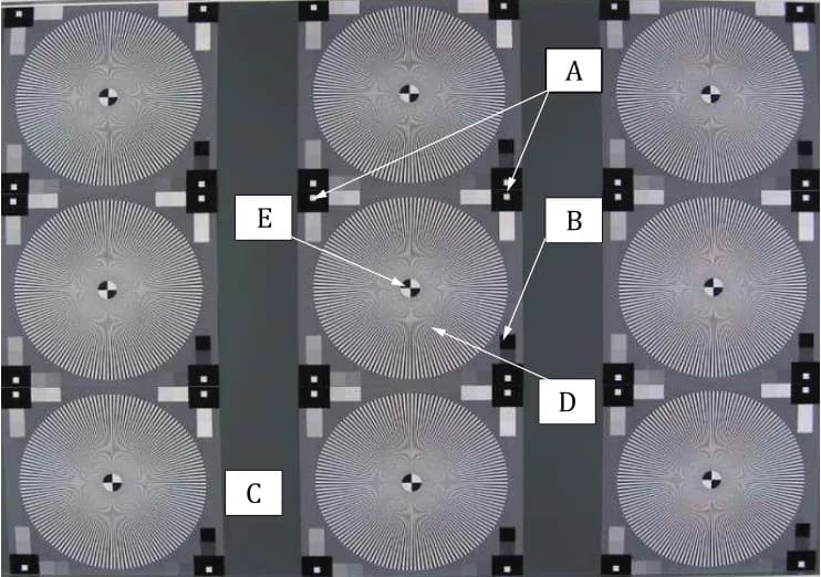 IISO 12233分辨率测试卡的类型9